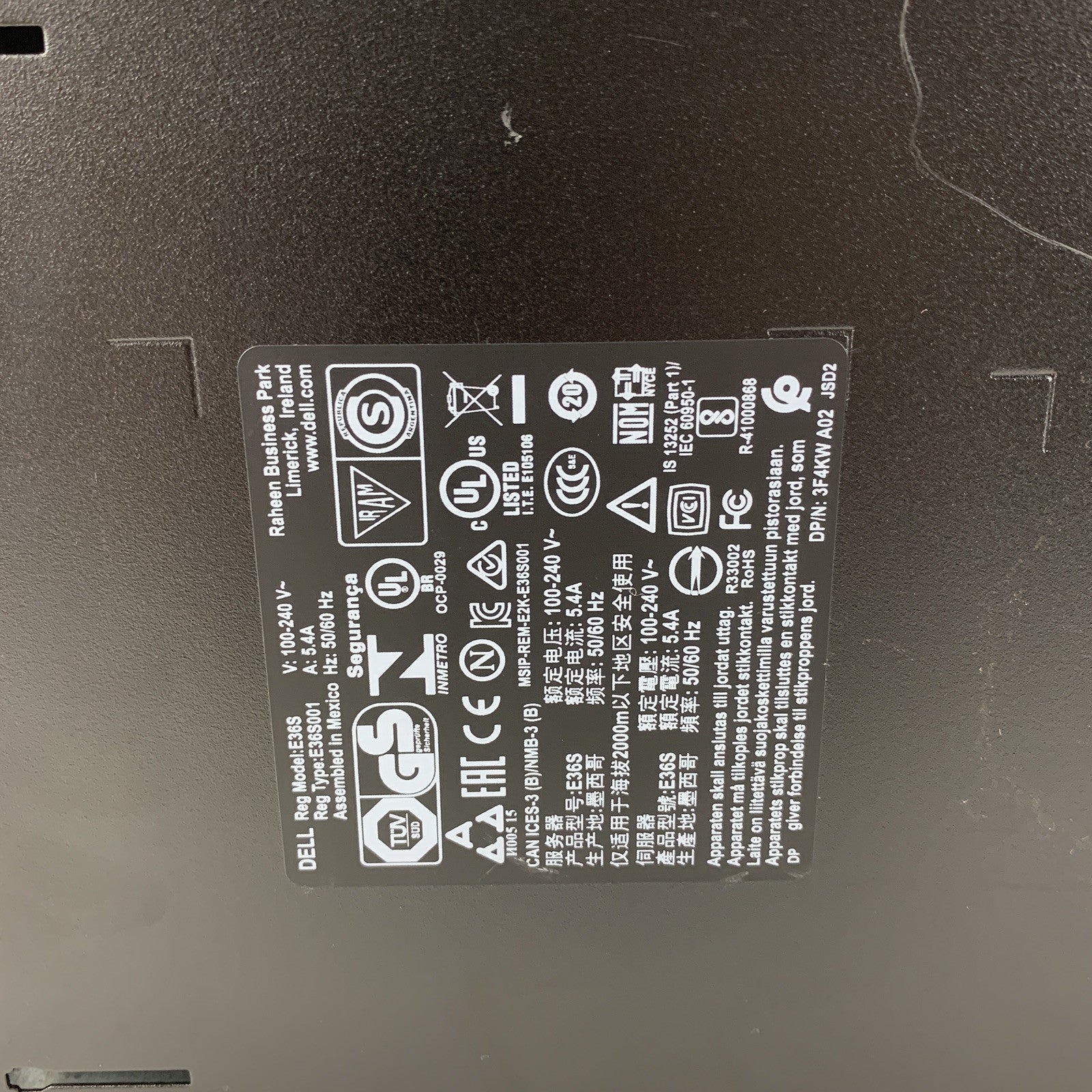 Dell PowerEdge T130 Server Xeon E5-1220v5 3 GHz 16 GB RAM NO HDD NO OS