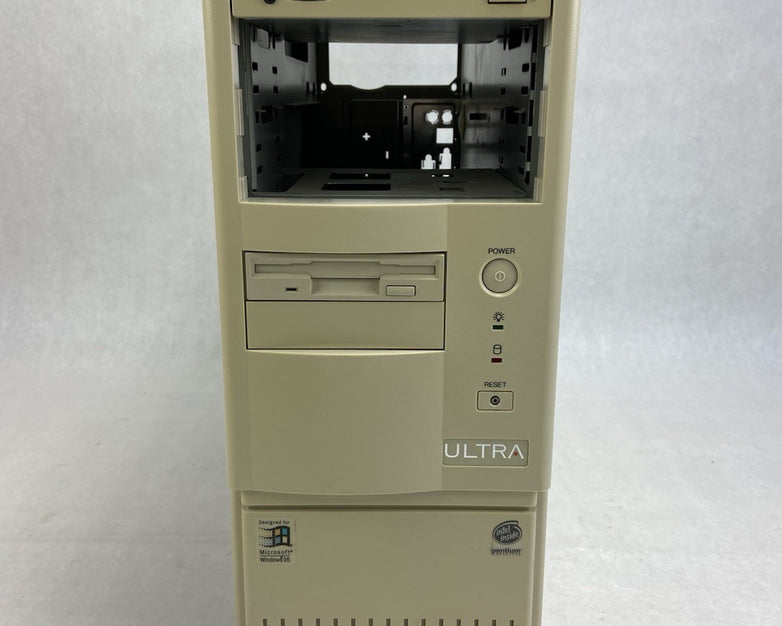 Unbranded Beige ATX Mid Tower Case No PSU Sony MPFP920-E Internal Floppy Drive
