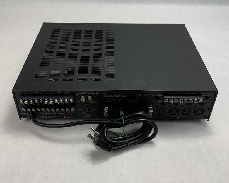 Bogen GS-35 Gold Seal Series Public Address Amplifier - Tested