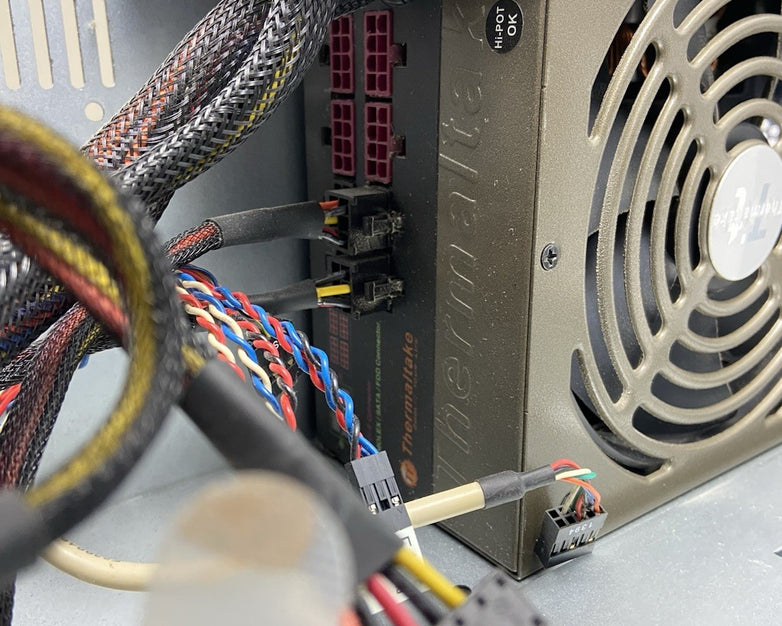 Antec Take 4 4U Server Chassis No Front Faceplate ThermalTake ToughPower XT 875W