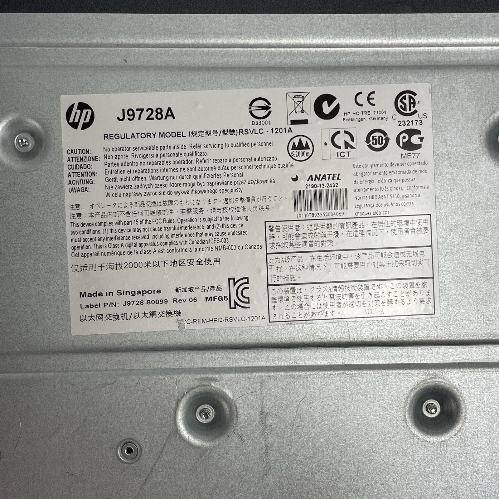 HP 2920-48G J9728A 48-Port Layer 3 Managed Gigabit Switch Tested & Reset19