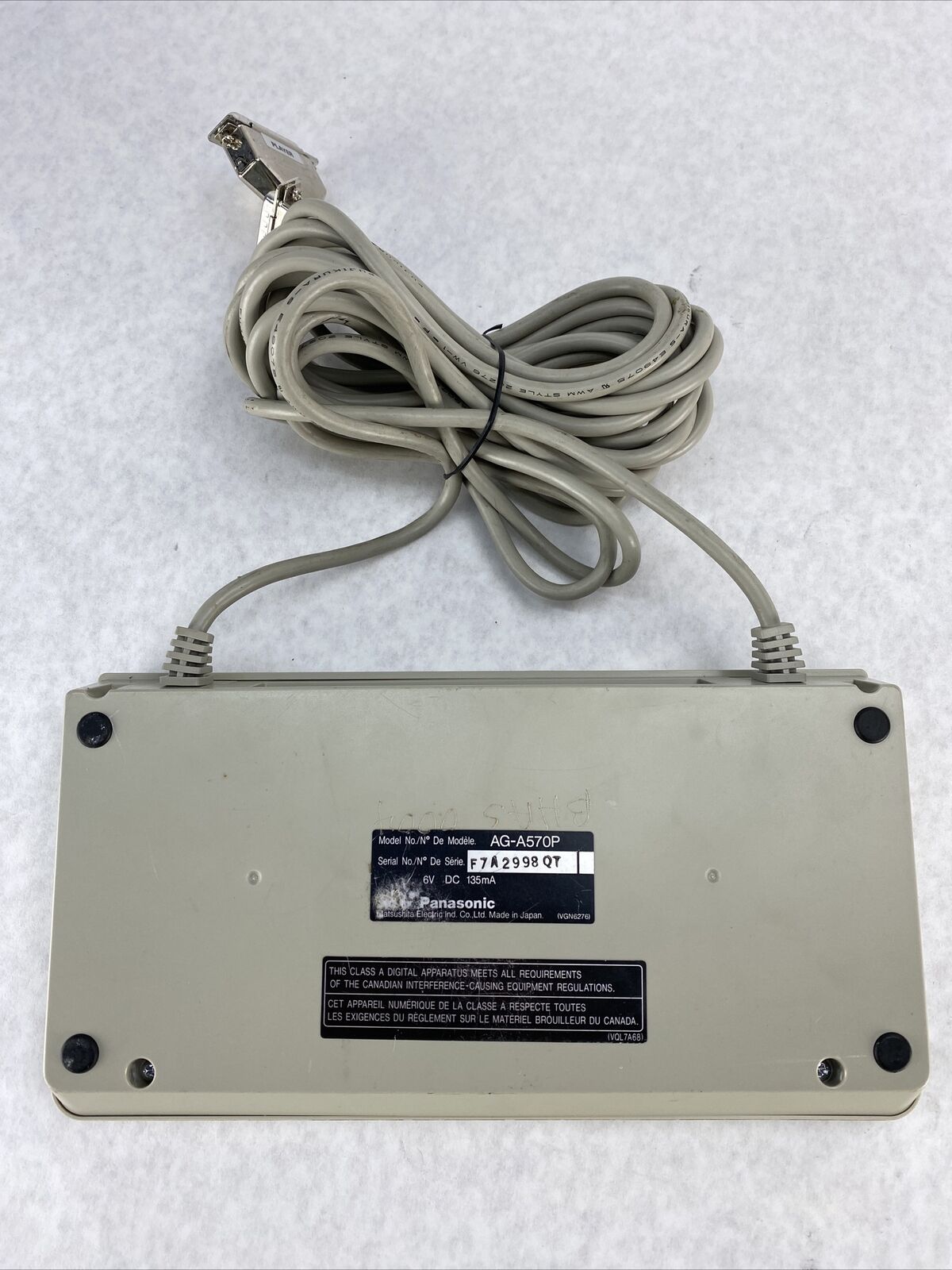 Panasonic AG-A570P Editing Controller NO PSU