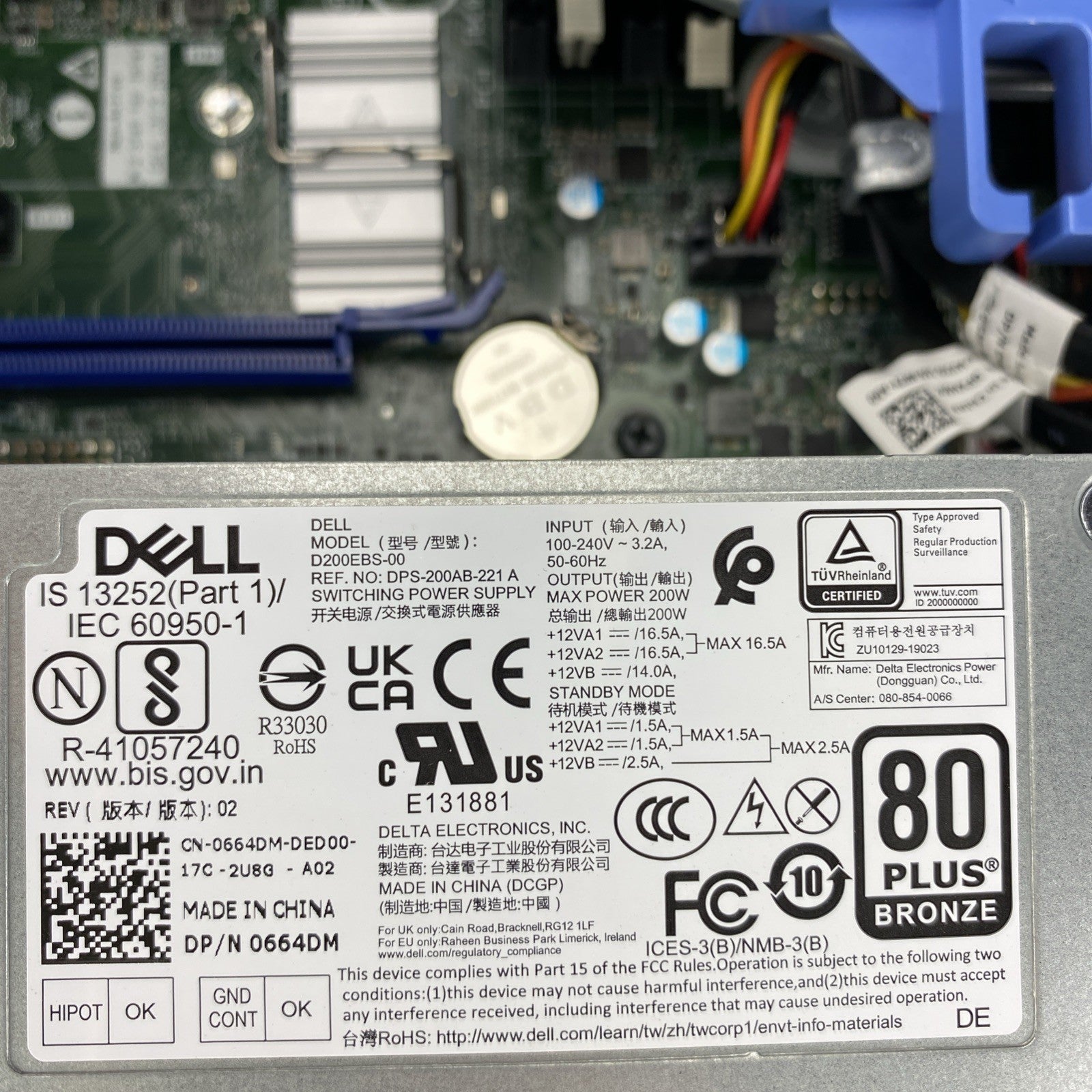 Dell OptiPlex 5090 SFF Intel 6 Core i5-10505 3.20GHz 1x16GB RAM No HDD No OS