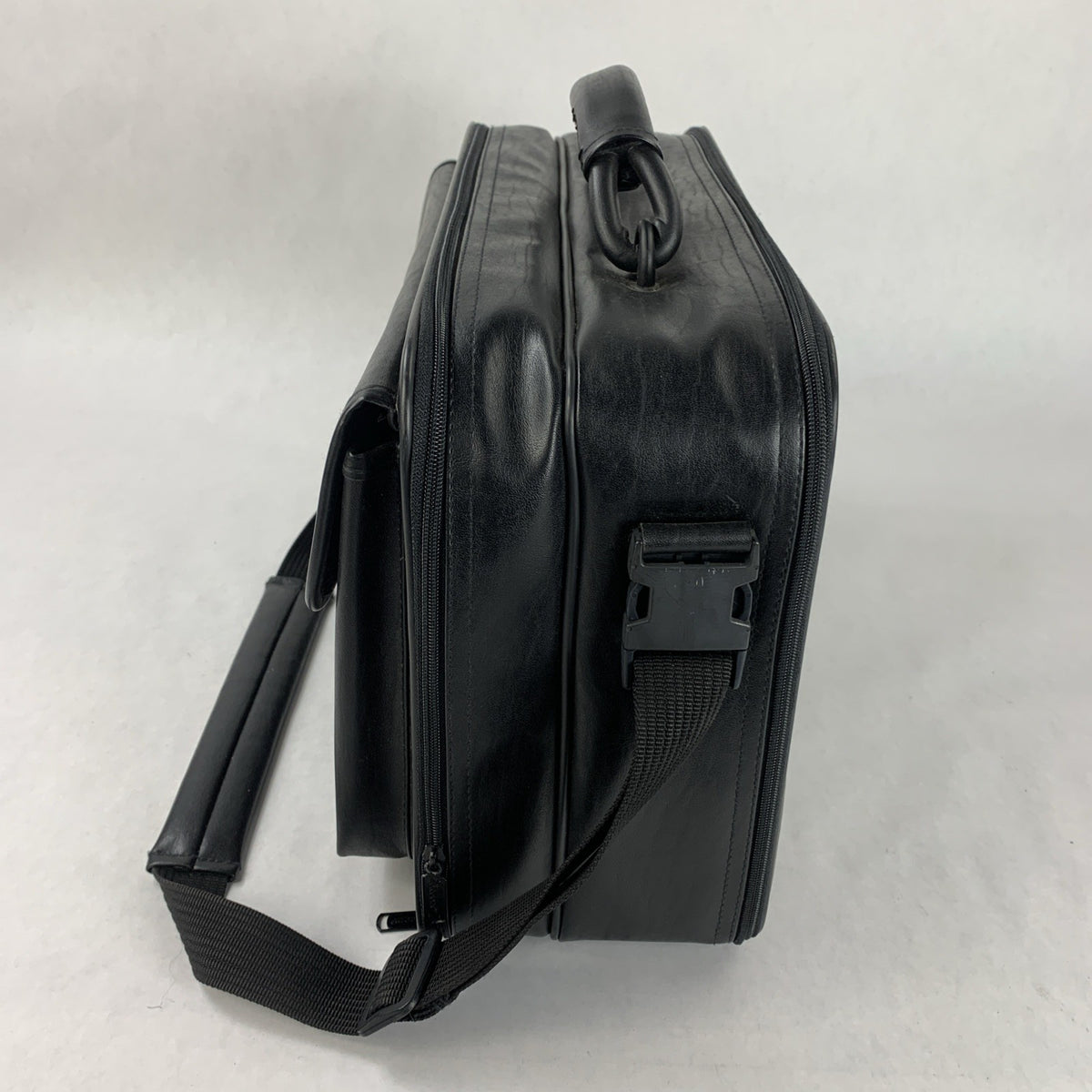 Hewlett Packard HP Office Bag 17” Laptop Briefcase Leather Large Capacity5