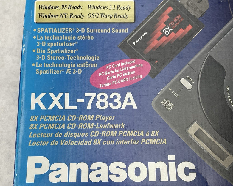 Panasonic KXL-783A Portable CD Player No Interface Card Tested