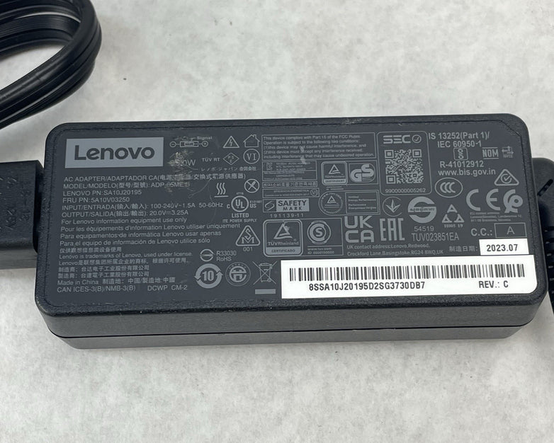 Lenovo ADP-65ME B AC Adapter Lot of 10