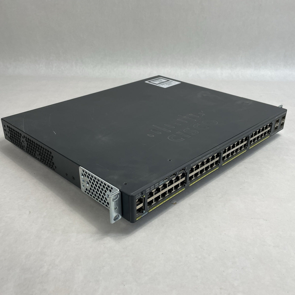 Cisco WS-C2960X-48LPS-L V04 48 Port Ethernet Gigabit PoE+ Switch Tested & Reset0