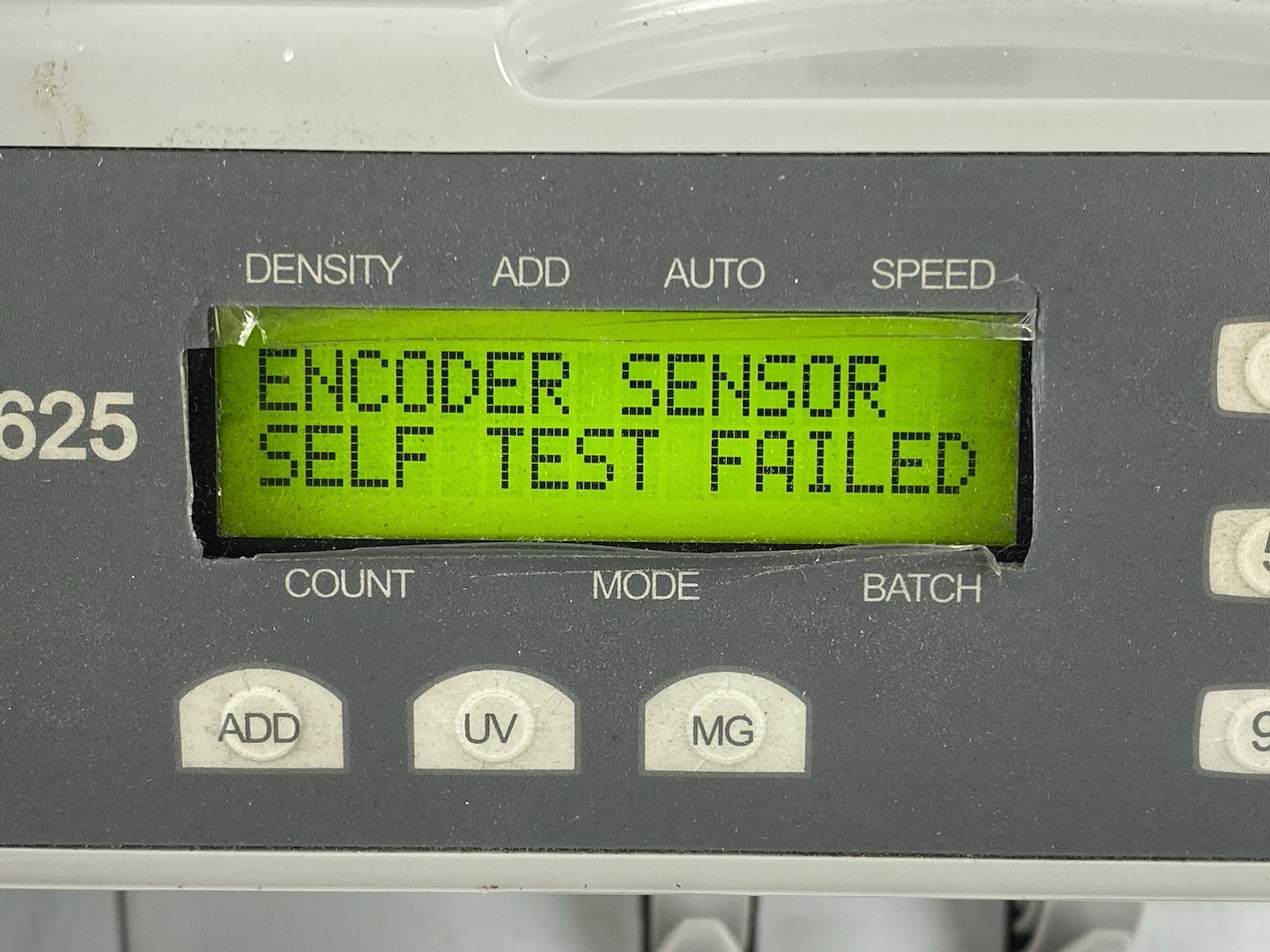 Semacon S-1625 Premium Bank Grade Currency Counter - Parts or Repair