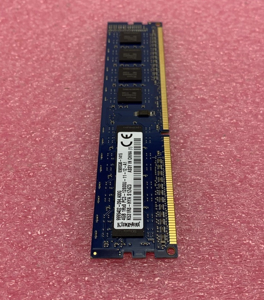 Kingston 16GB (4x4GB) 1rx8 PC3-12800U-11-12-A1 RAM