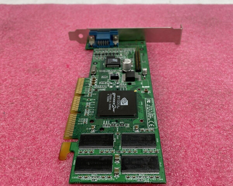 Nvidia GeForce2MX 180-P0039-0100-C Dell 15UMJ AGP Graphics Card