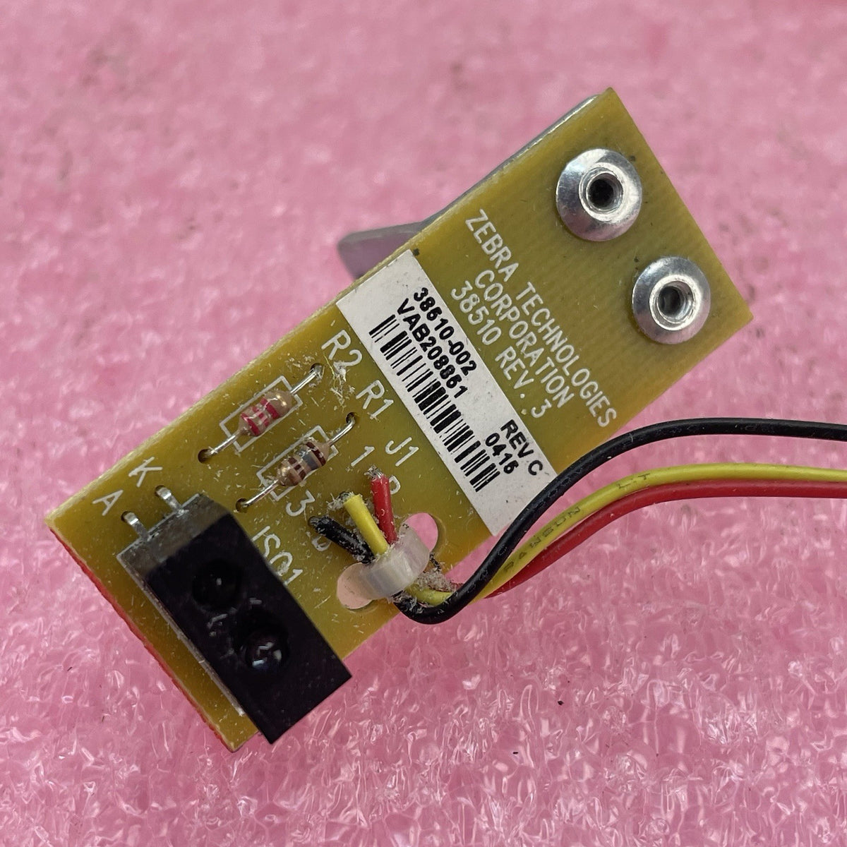 Zebra 38510-002 Media Sensor - Untested1