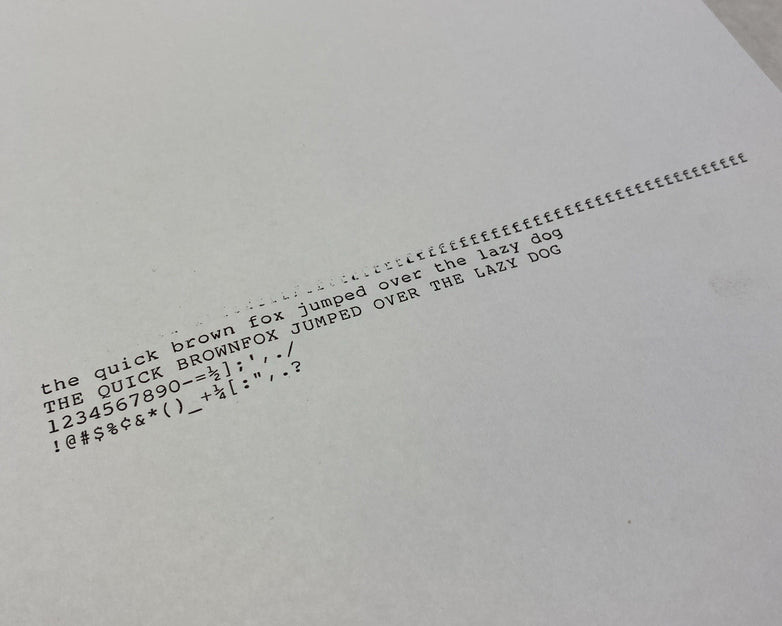 Panasonic Jetwriter KX-E500B Electronic Typewriter