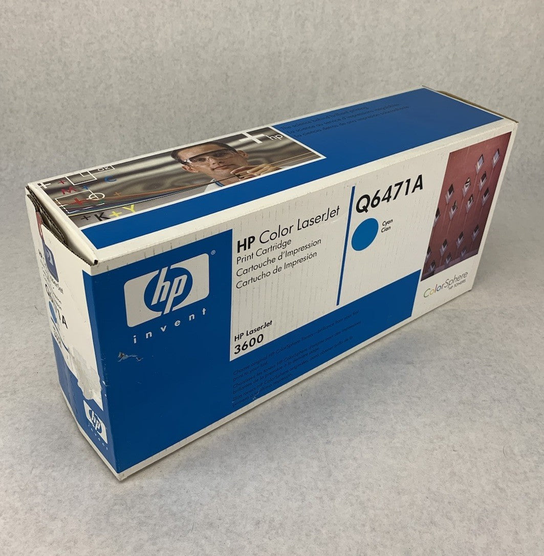 HP Color LaserJet Q6471A Cyan Toner0