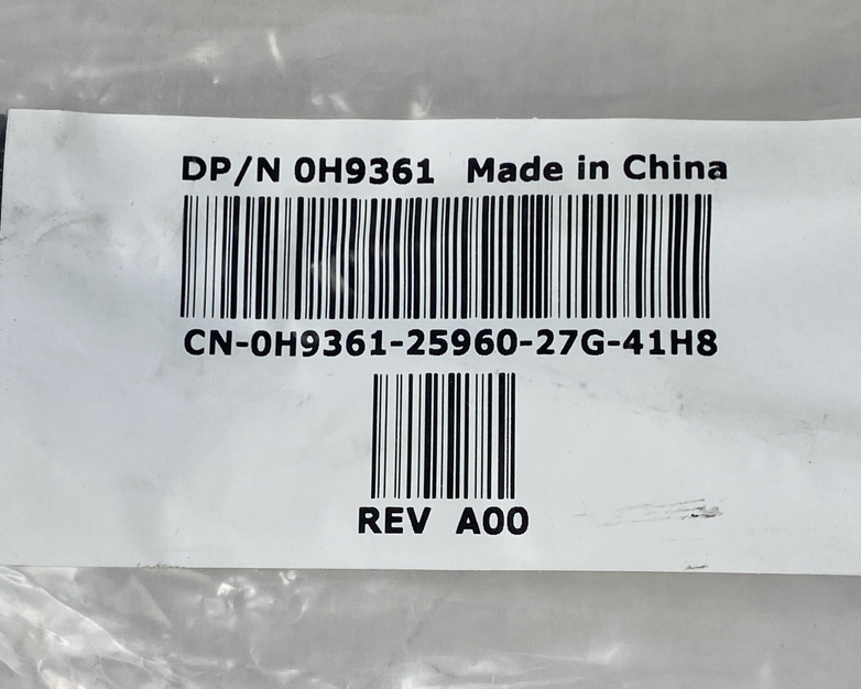 Dell 0H9361 DMS-59 to 2 DVI-I Dual Link Splitter Y Adapter Cable (Lot of 5)