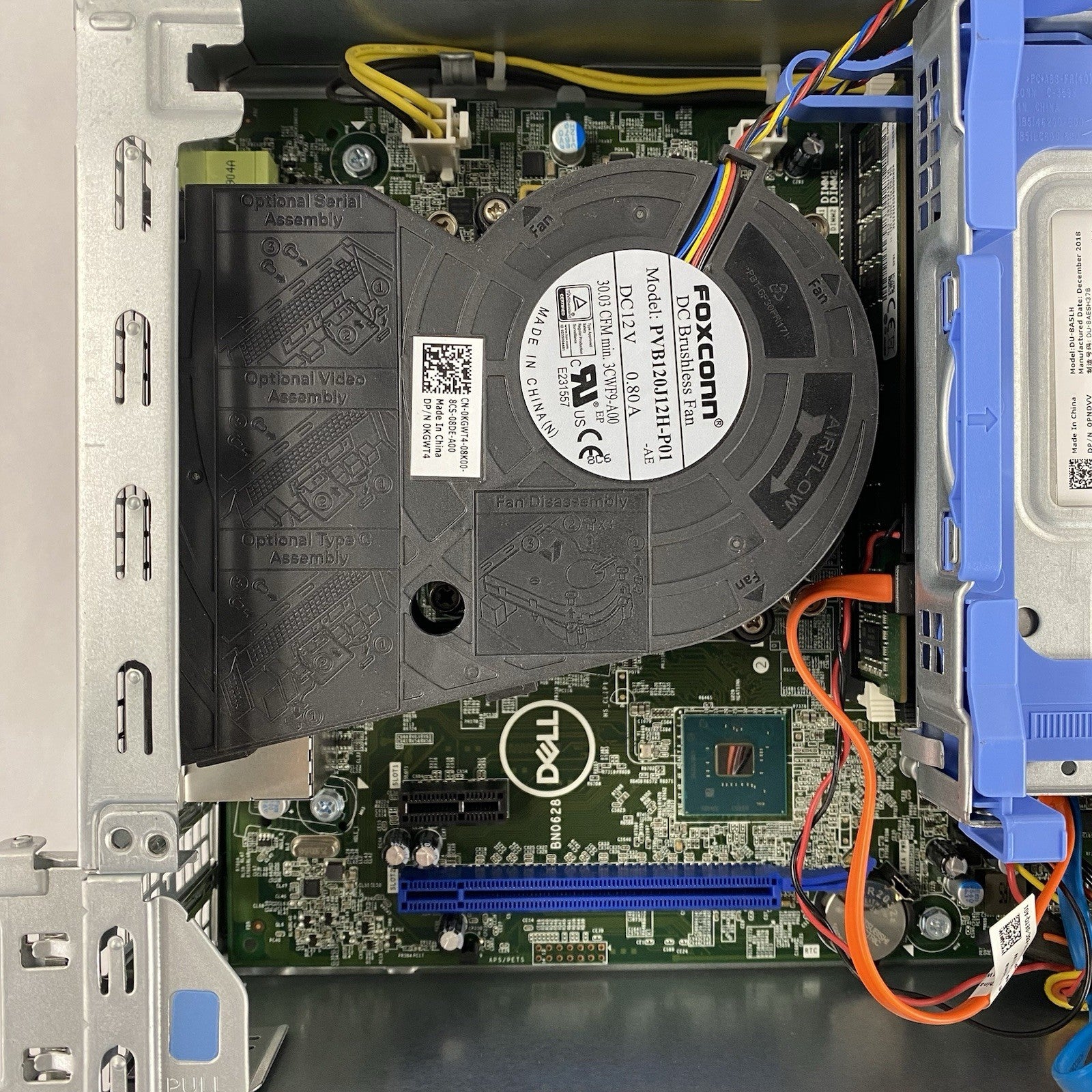 Dell OptiPlex 3060 SFF Intel Core i5-8500 3GHz 8GB RAM No HDD No OS