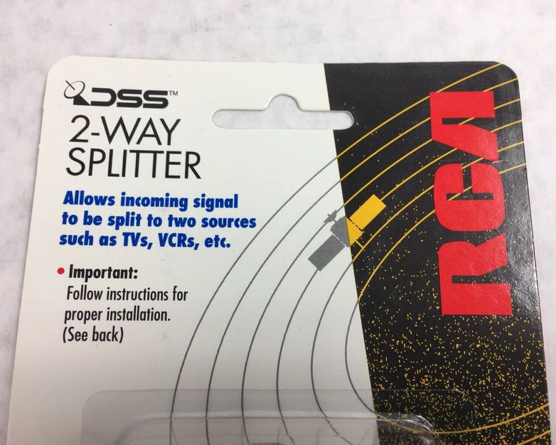 DSS RCA 2 Way Splitter D2271 40-2050 MHz (Lot of 8)