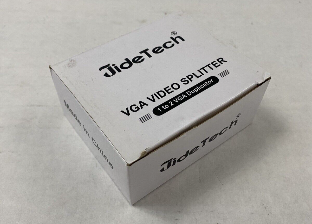 JideTech VGA Video Splitter 1 to 2 VGA Duplicator X001EHFN0L
