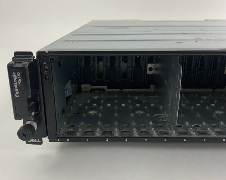 Dell EqualLogic PS6110 Storage 2x PSU 2x Controller Module 14 No HDDs No Caddies