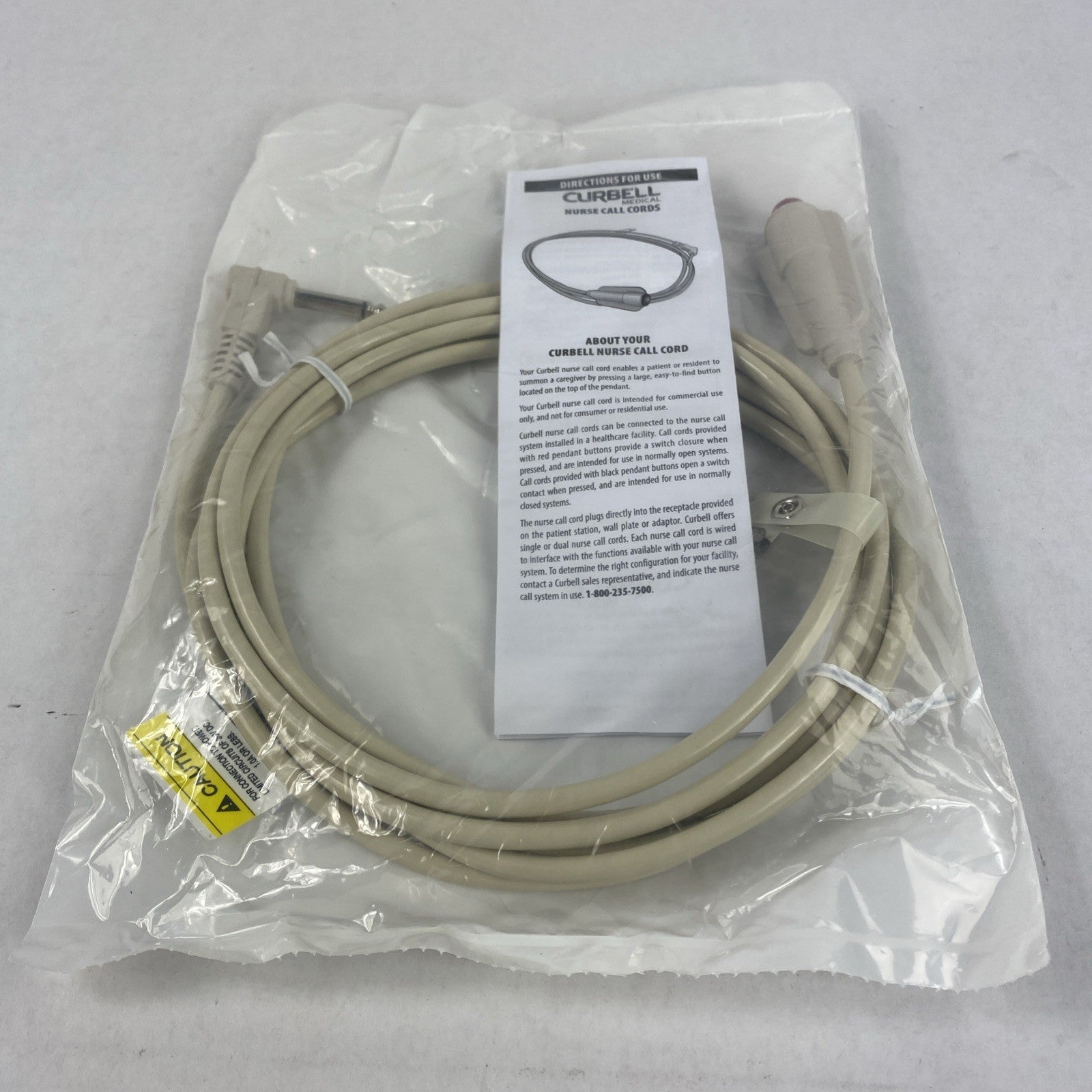 Curbell CC144-010 Nurse Call Cords One Button6