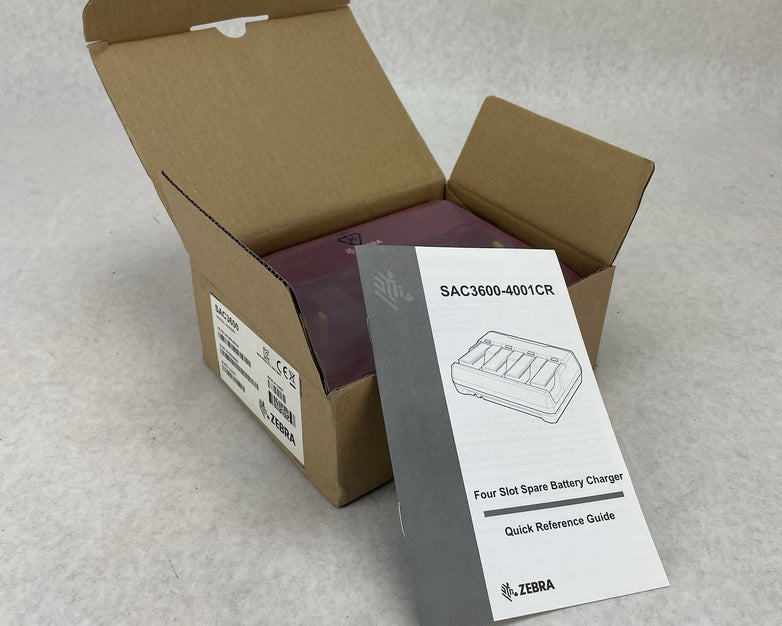 Zebra SAC3600 Series Battery Charger Open Box