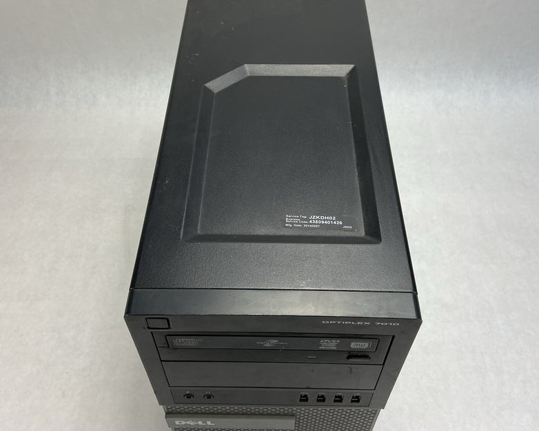 Dell Optiplex 7010 MT Intel Core i7-3770 3.4GHz 4GB RAM No HDD No OS