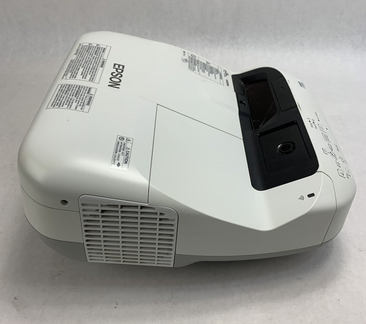 Epson BrightLink 595Wi H599A LCD Projector 1876 Lamp Hours - No Remote Loud Fan2