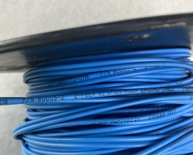 HCM 60005-2 Bulk 2-Fiber 62.5 125 0FN-FT4 Riser Zipcord Fiber Optic Cable