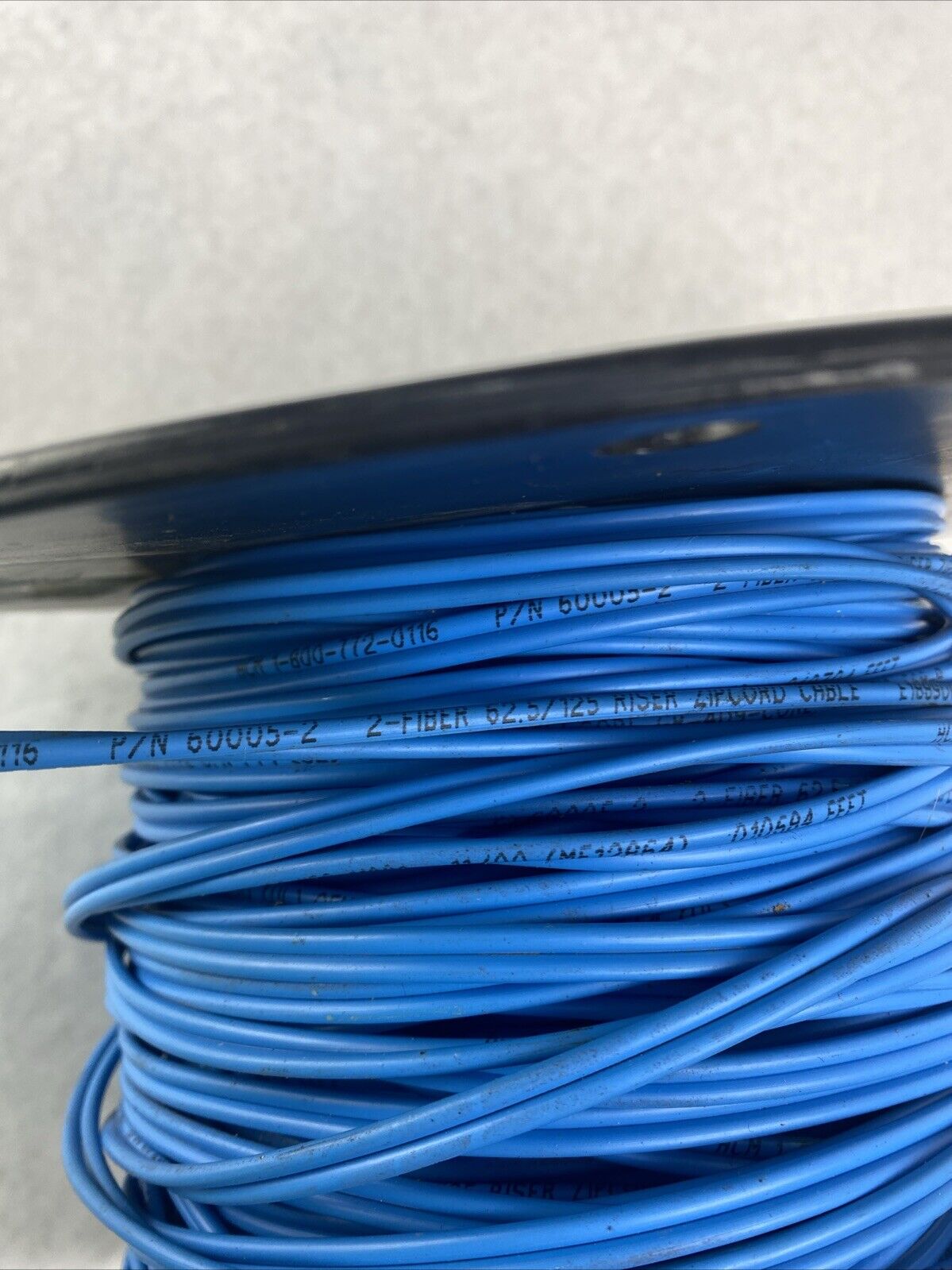 HCM 60005-2 Bulk 2-Fiber 62.5 125 0FN-FT4 Riser Zipcord Fiber Optic Cable