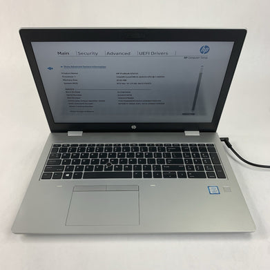 HP Probook 650 G5 15.6" Core I5-8265U 1.60 GHz 8 GB RAM No OS/HDD/AC/Batt Bent