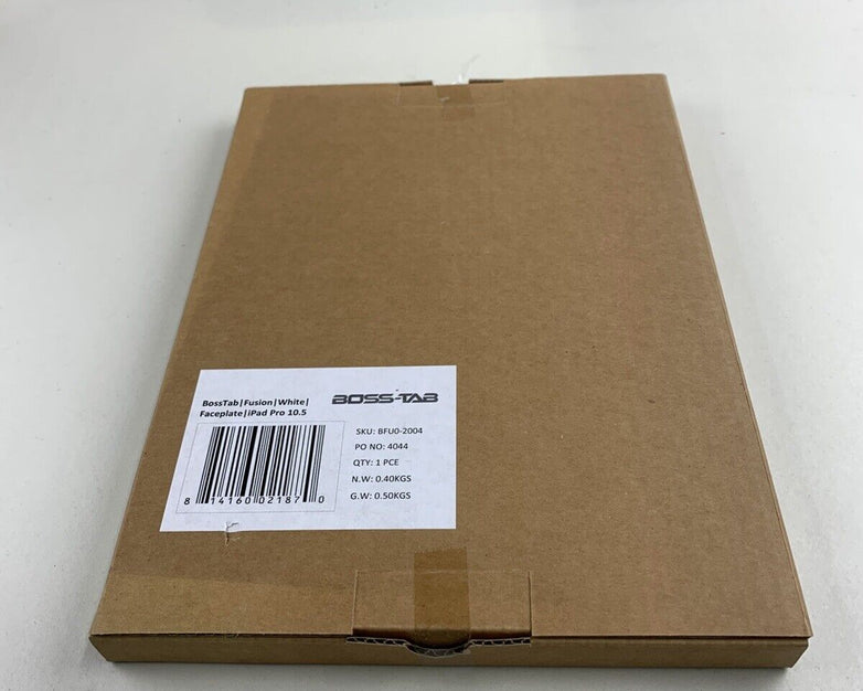 BossTab BFU0-2004 Fusion White Faceplate iPad Pro 10.5