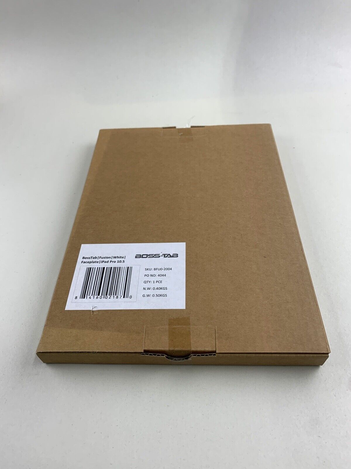 BossTab BFU0-2004 Fusion White Faceplate iPad Pro 10.5