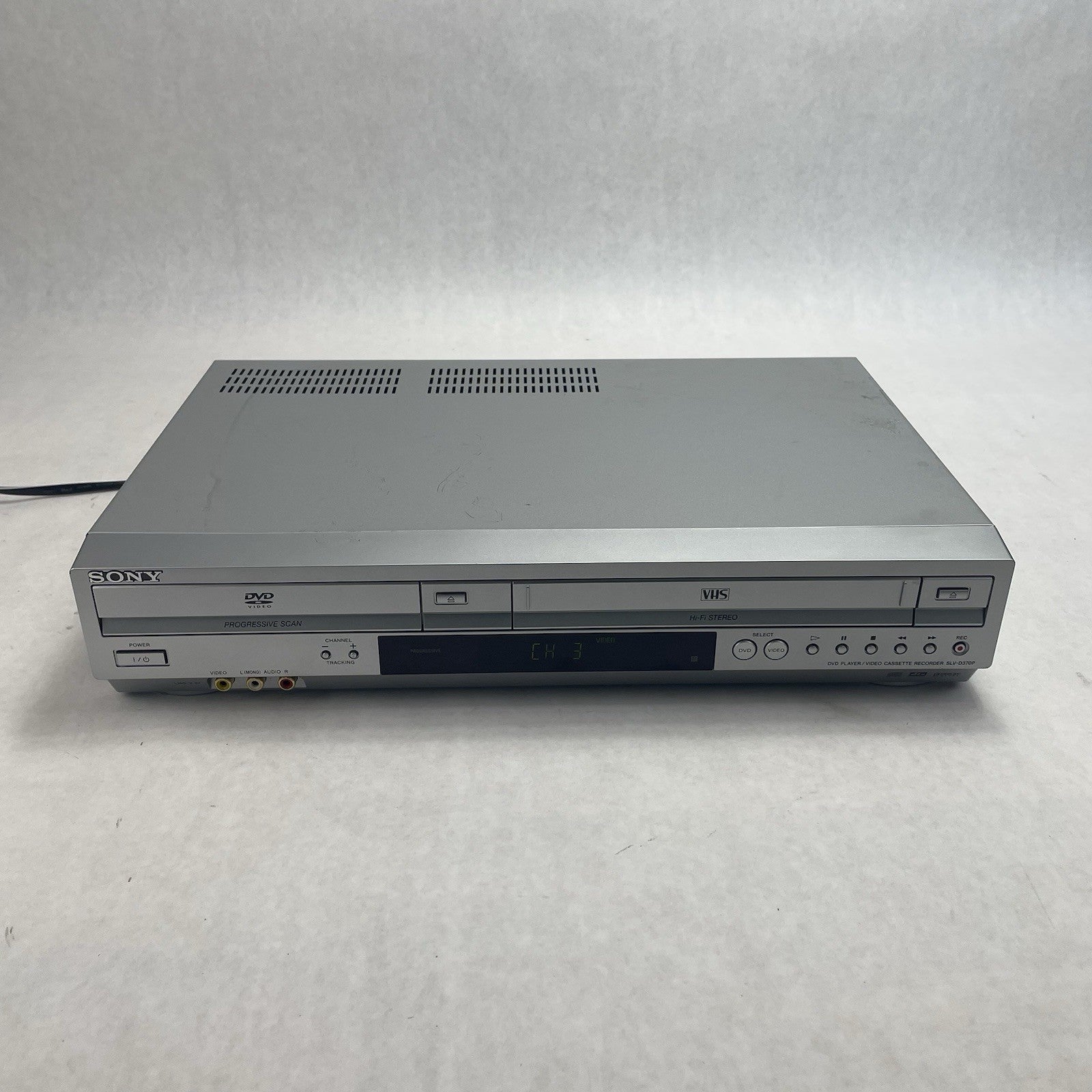 Sony SLV-D370P DVD VCR Player Tested Working1