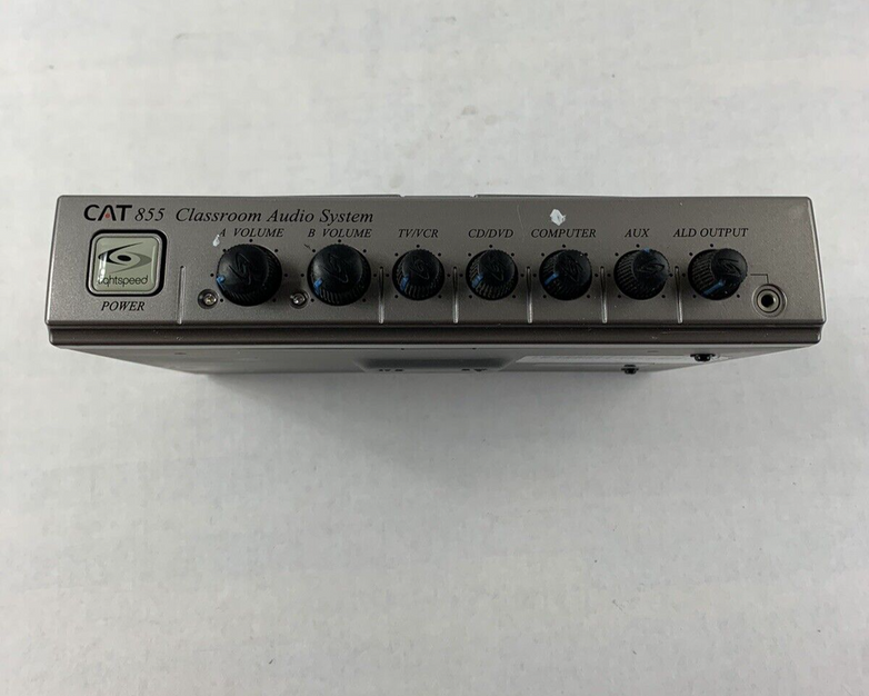 Lightspeed Power CAT 885 Classroom Audio System Untested No Power Cable