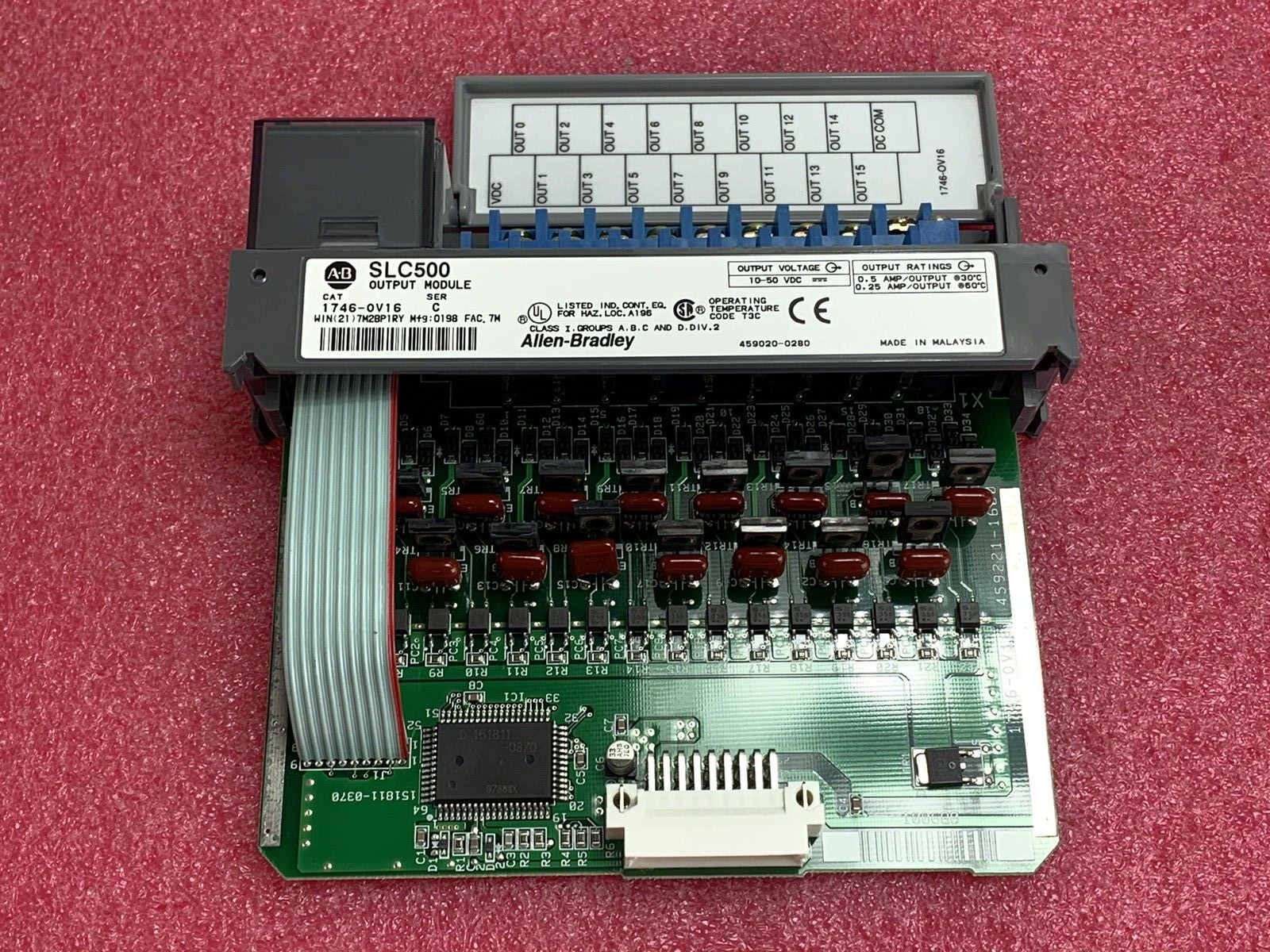 Allen-Bradly SLC 500 Output Module 1746-0V16