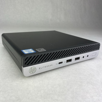 HP EliteDesk 800 G3 Mini Quad Core i5-6500T 2.50GHz 1x8GB RAM WiFi No AC HDD OS