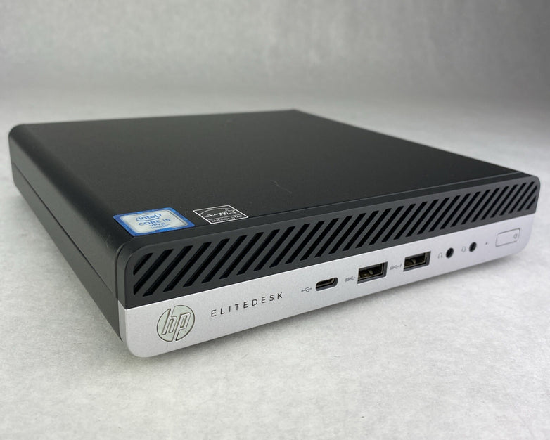 HP EliteDesk 800 G3 Mini Quad Core i5-6500T 2.50GHz 1x8GB RAM WiFi No AC HDD OS