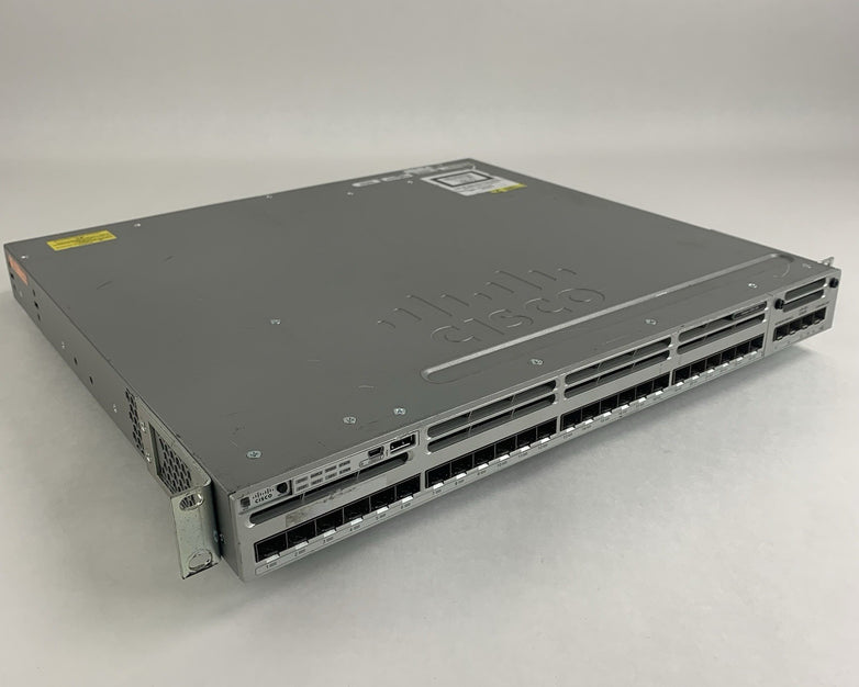 Cisco WS-C3850-24S-S Catalyst SFP Switch 3850 24 Port Tested w/ C3850-NM-2-10G