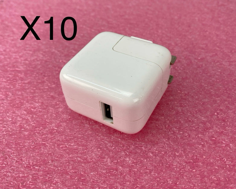 Apple A1357 10w USB AC Adapters - Lot of 10