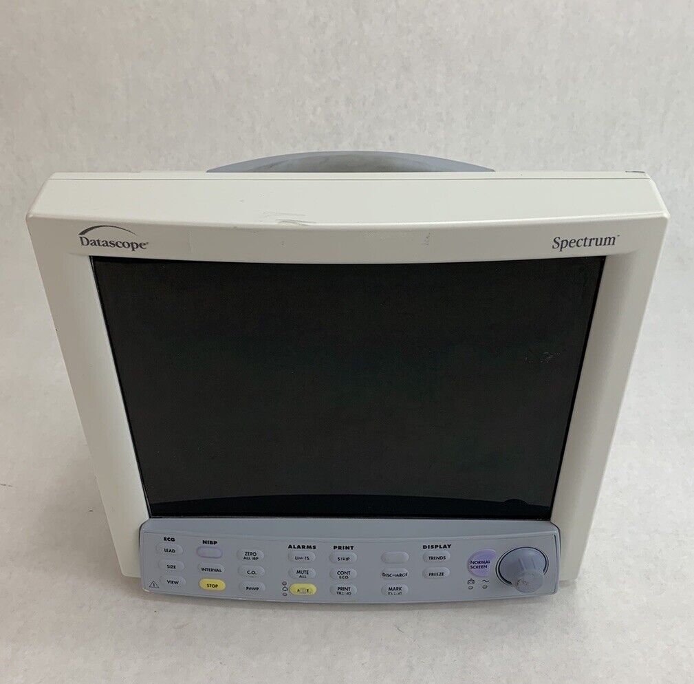 Datascope Spectrum 0998-00-0500-1014A Medical Patient Monitor