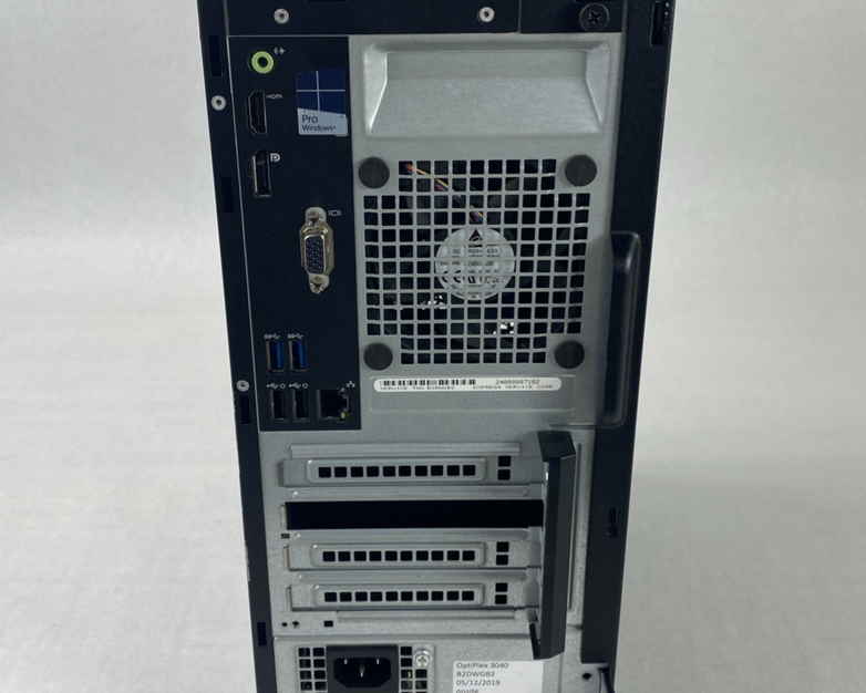 Dell OptiPlex 3040 MT Intel Core i3-6100 3.70GHz 8GB RAM No HDD No OS