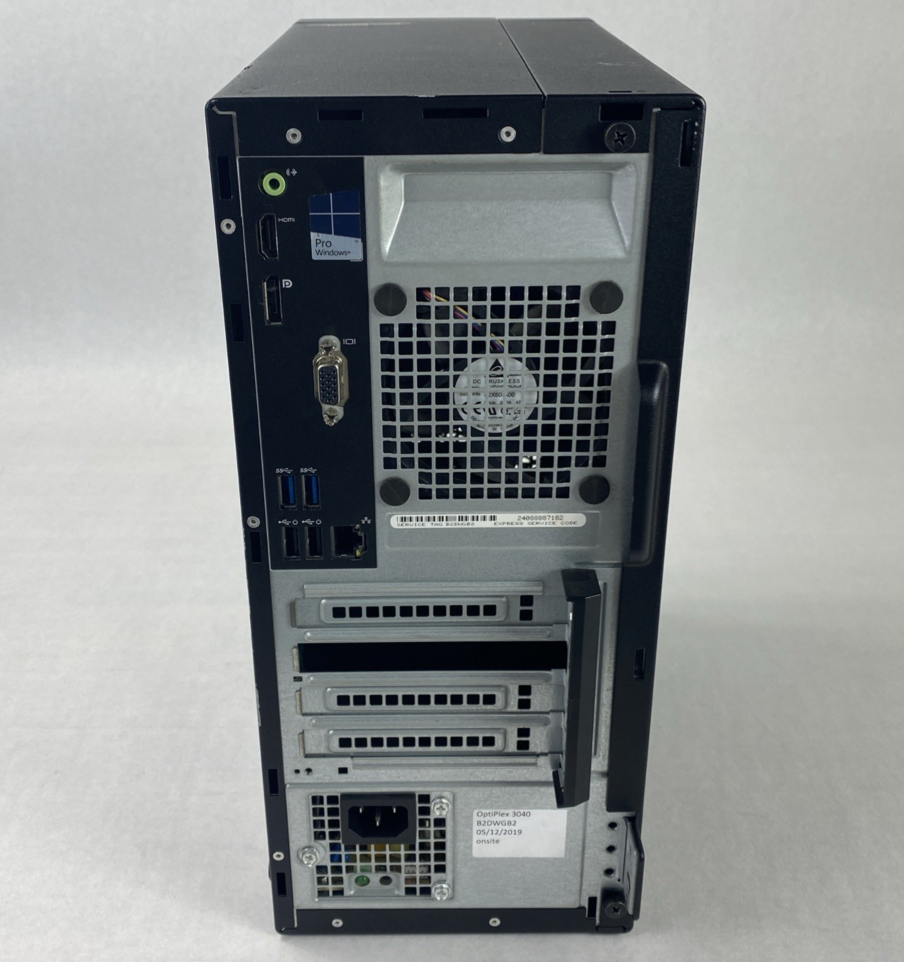 Dell OptiPlex 3040 MT Intel Core i3-6100 3.70GHz 8GB RAM No HDD No OS
