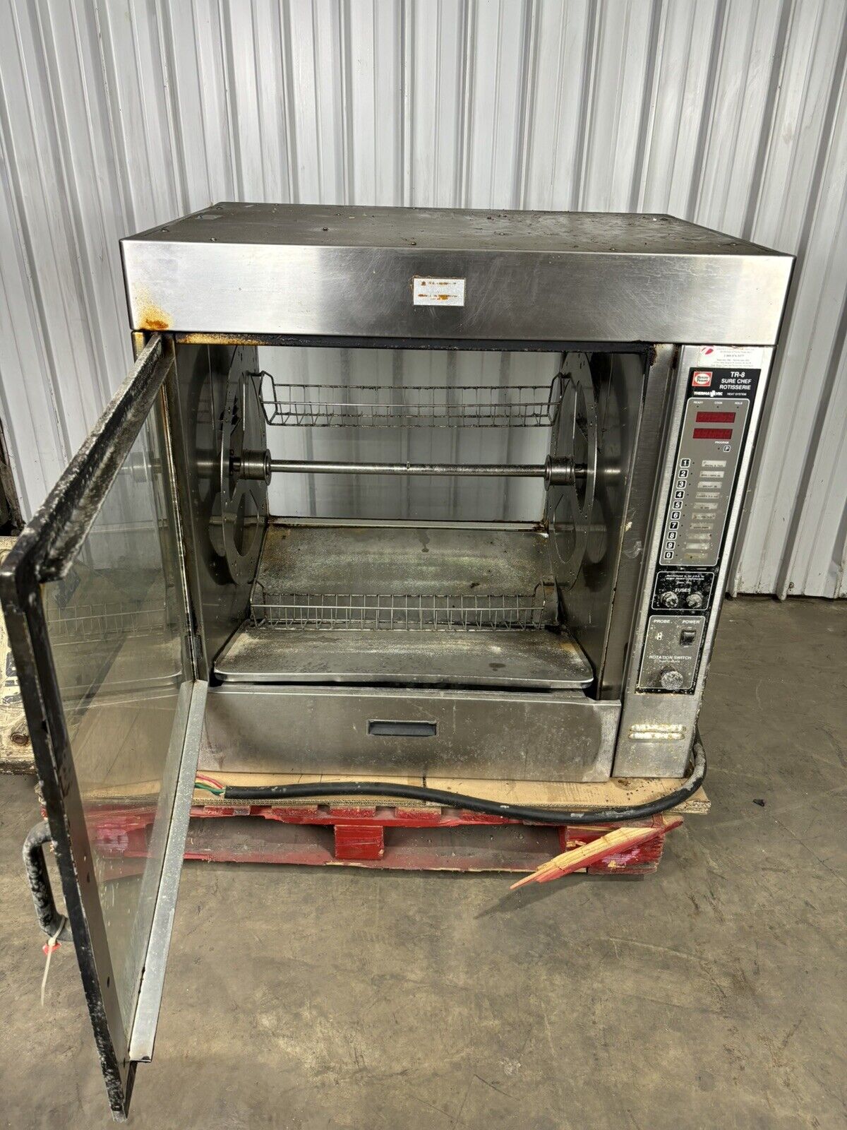 Henny Penny TR-8 Sure Chef Commercial Electric Rotisserie Oven