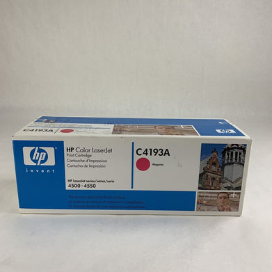 New Sealed OEM HP Laserjet C4193A MAGENTA Toner Cartridge LaserJet 4500 4550