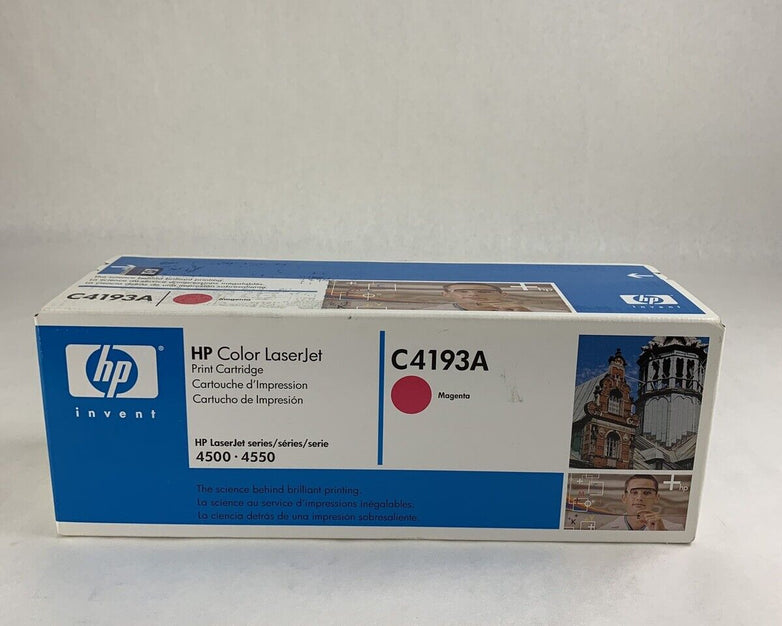 New Sealed OEM HP Laserjet C4193A MAGENTA Toner Cartridge LaserJet 4500 4550
