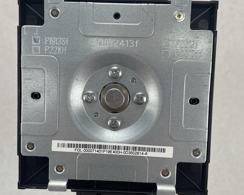 Black Dell 19" 17" LCD Monitor Y-Base Stand Swivel Rotate P190St P170St