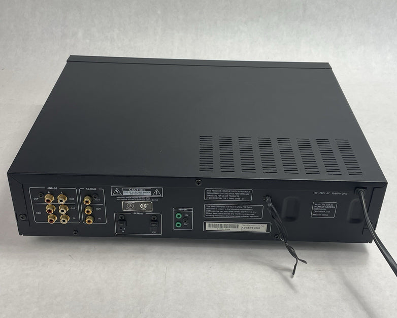 Harmon Kardon CDR 20 Dual CD Recoder For Parts or Repair