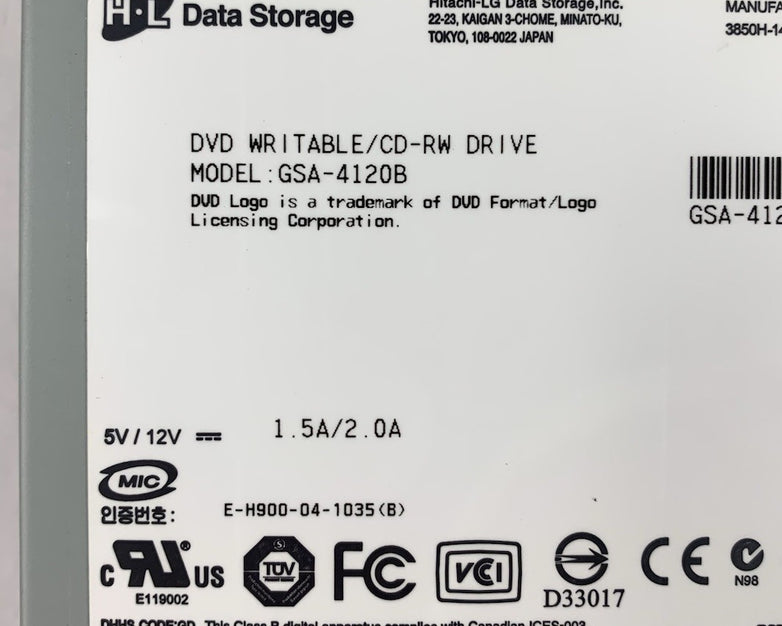 HL Data Storage GSA-4120B DVD Writable/CD-RW Drive