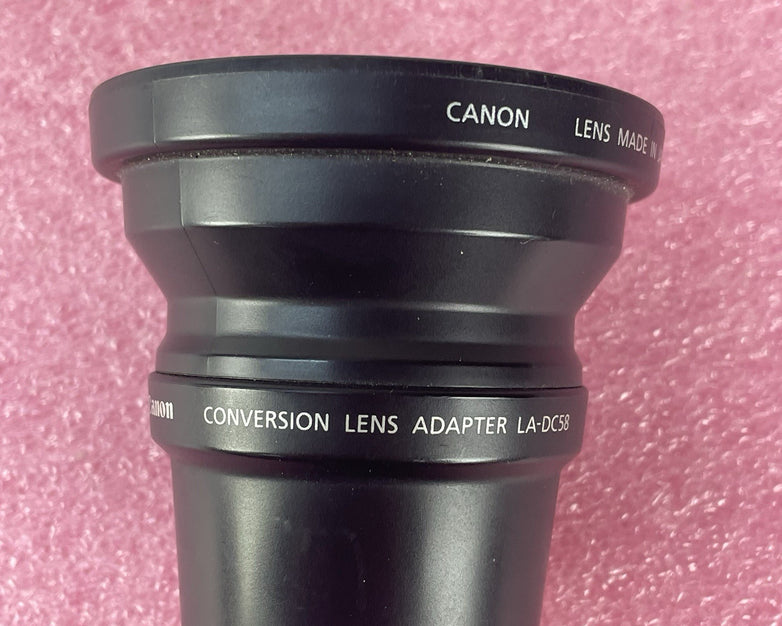 Canon WC-DC58 0.8x Wide Converter