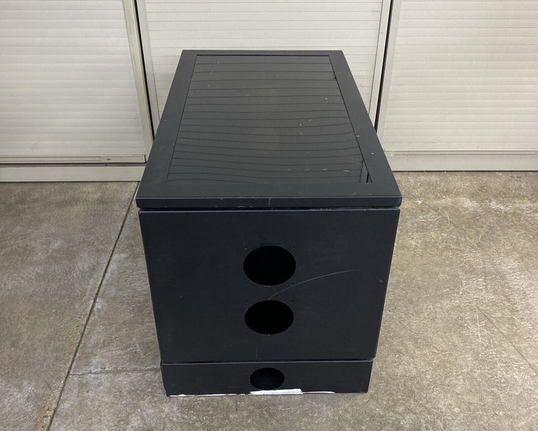 Great Lakes Tinted See-Through Short Server Rack Unit 36"x24"x21"