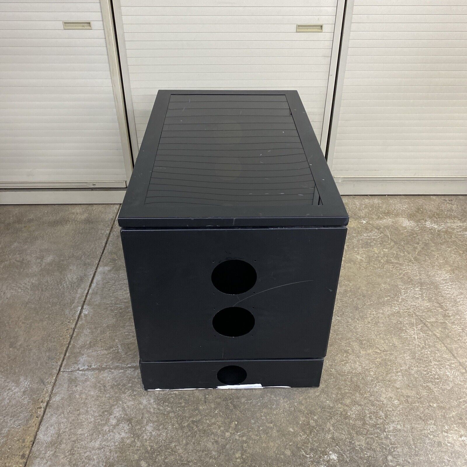 Great Lakes Tinted See-Through Short Server Rack Unit 36"x24"x21"